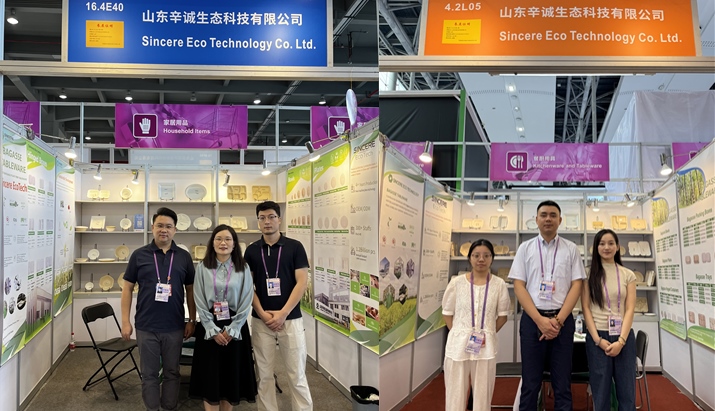 Day one - Sincere EcoTech Welcomes Guests to Our Booth at Canton Fair